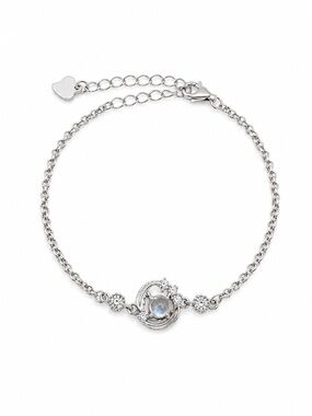 #B39 Moonstone Stargazer Bracelet (S925)